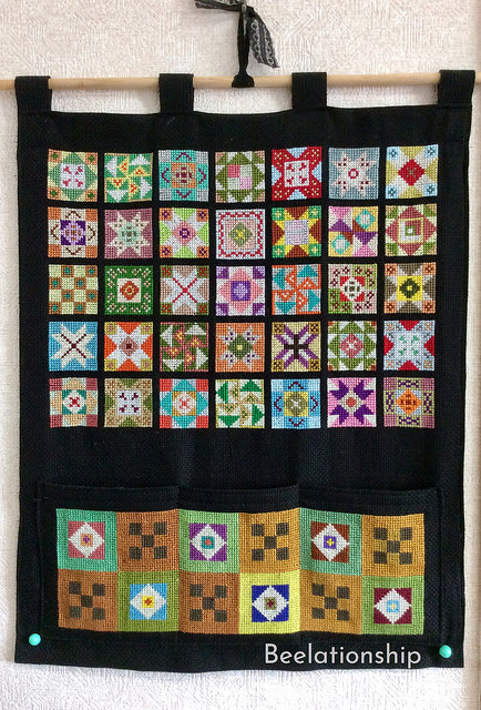 Vibrant Patchwork Tapestry