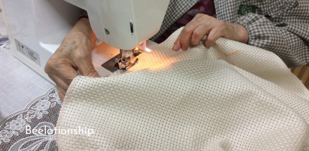 preparing fabric