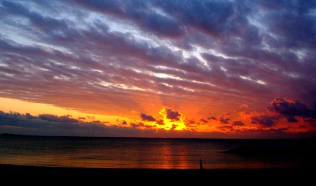 evening calm Okinawa